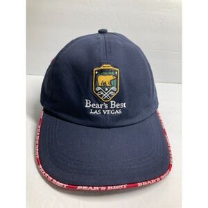 Bear's Best Las Vegas‎ Golf Cap Hat Adult Blue Adjustable Red Rock Canyon